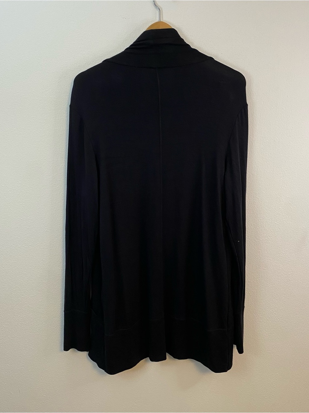 Athleta Pranayama Restore Wrap Black Cardigan Womens Medium Activewear - Picture 6 of 8